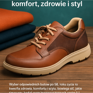 Pánské boty pro muže nad 50 let - pohodlí, zdraví a styl