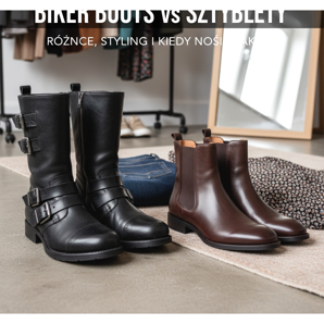Motorkářské boty vs Chelsea boty – rozdíly, styl a kdy které nosit