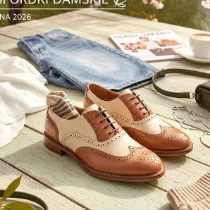 Dámské Oxfordky - unisex elegance pro jaro 2026