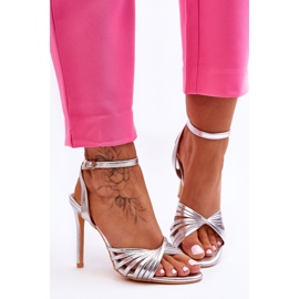 Dámské sandály Silver My Darling stříbro 1