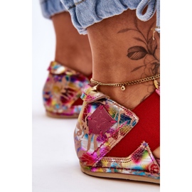 Kožené Sandály S Welt Maciejka 03375-44 Růžové růžový 2