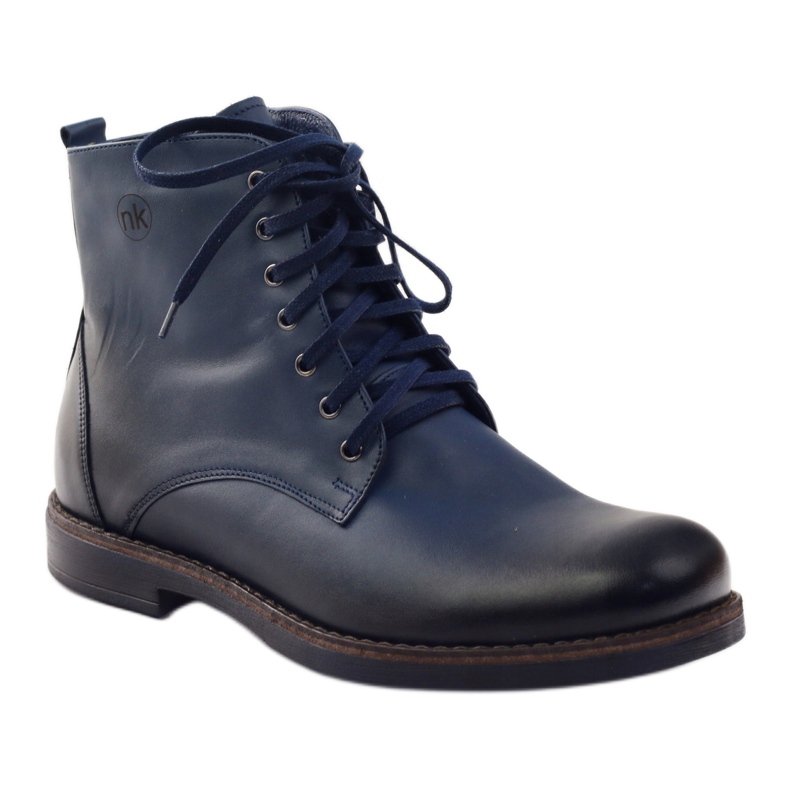 Boty na zip Nikopol 660 navy blue námořnická modř 1