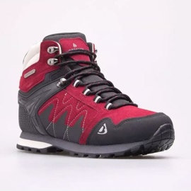 Bergson Vycházkové Boty V Tubkal Mid Burgundsku červené 1