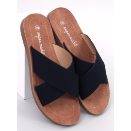 Dámské pantofle Ryan Black černý 1