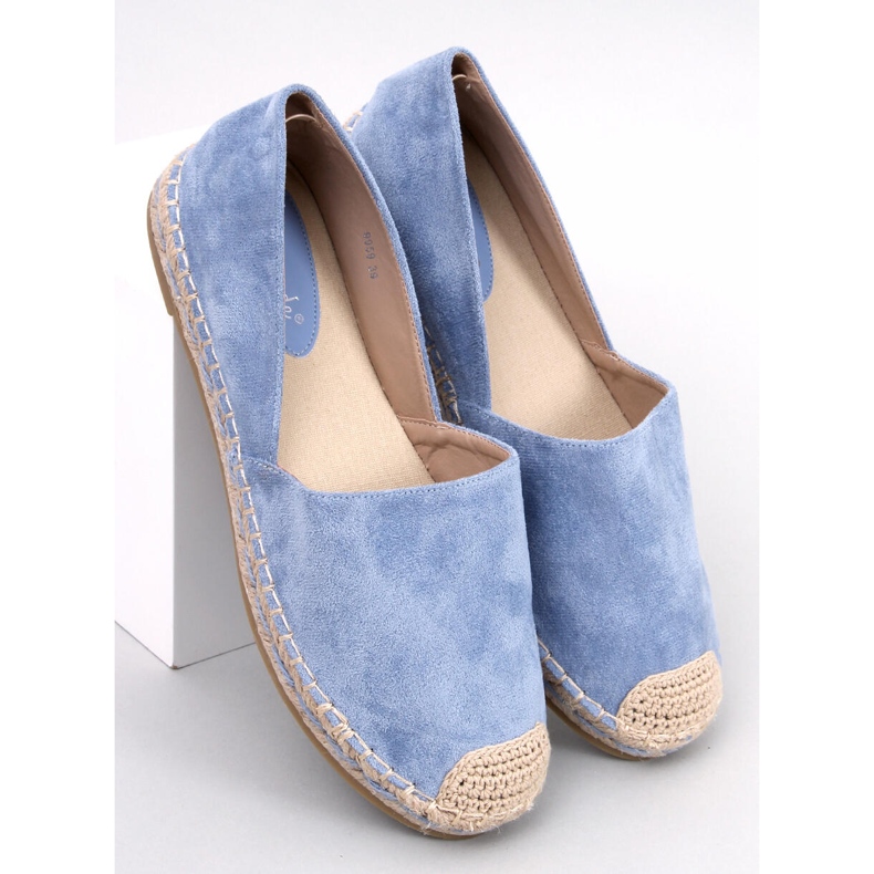 Vystřihovací espadrilky Phair Jeans modrý 1 Vystřihovací espadrilky Phair Jeans modrý 1