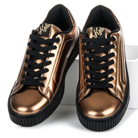 Kylie Tenisky Na Platformě žluť 1