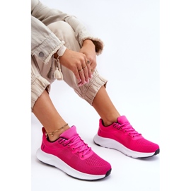WR1 Klasické dámské sportovní šněrovací boty Fuchsia Darla růžový 2