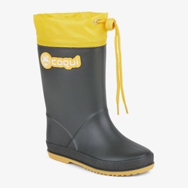 Wellingtons Coqui Rainy Collar Jr 8509-100-2412 černý 1