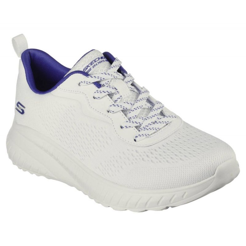 Boty Skechers Bobs Squad Chaos W 117227/OFWT bílý 1