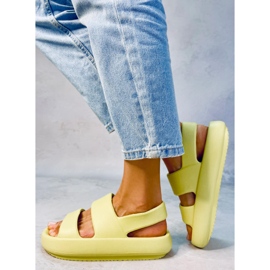 Gumové sandály Boddie Green zelený 2