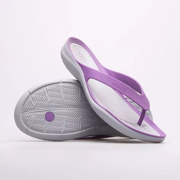 Crocs Swiftwater Flip W 204974-5F8 fialový 1
