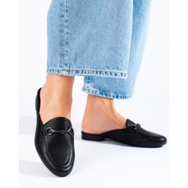 Černé dámské pantofle Vinceza černá 1