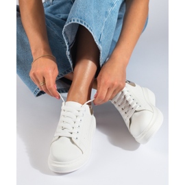 Dámské bílé sportovní boty Shelovet bílý 2