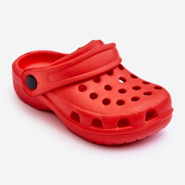 WJ1 Dětské pěnové skluzavky Crocs Red Percy červený 1