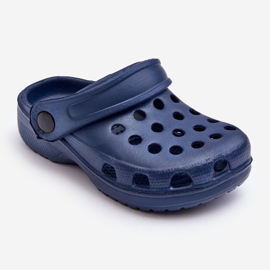 Dětské pěnové sandály Crocs Navy Percy modrý 1