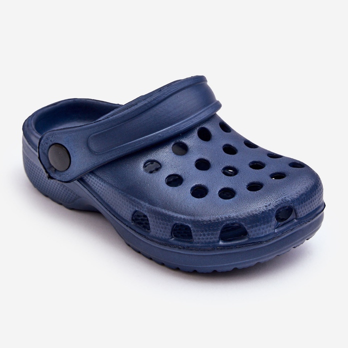 Dětské pěnové sandály Crocs Navy Percy modrý 1