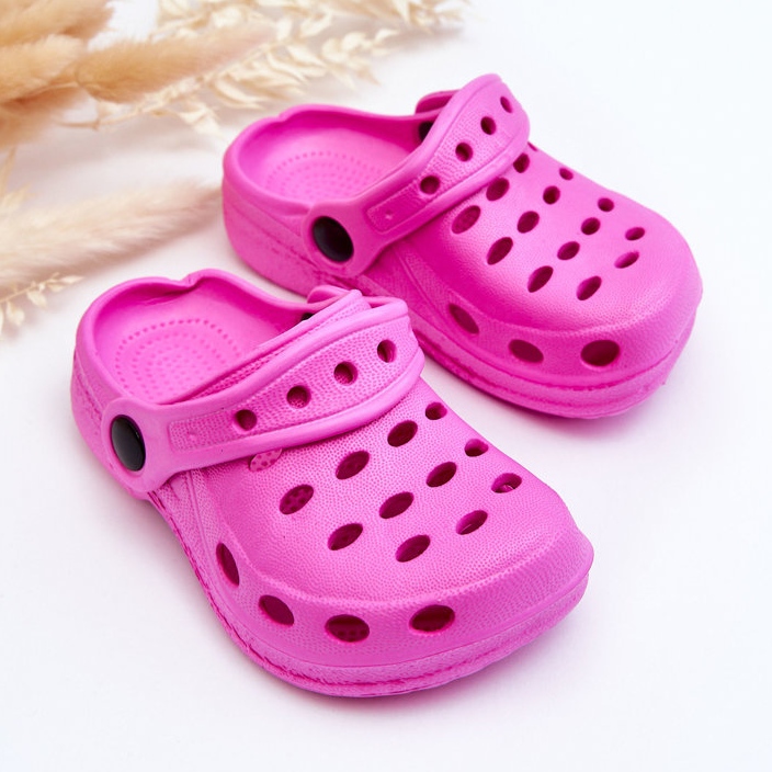 WJ1 Dětské pěnové skluzavky tmavě růžové Lucas růžový 2