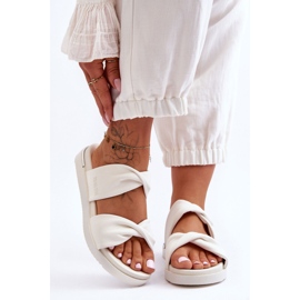 Dámské ploché sandály Big Star LL274A121 White bílý 2