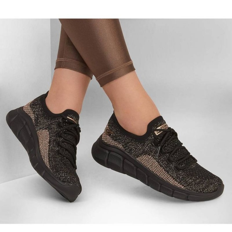 Boty Skechers Bobs B Flex - Fall Sparks W 117113 Bkgd černá 2
