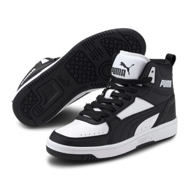 Boty Puma Rebound Joy Jr 374687 01 bílý 1