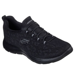 Boty Skechers Summits - Leopard Spot W 149037 Bbk černá 1