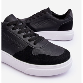 WJ1 Pánská černá šněrovací sportovní obuv Castiel 2 WJ1 Pánská černá šněrovací sportovní obuv Castiel 2