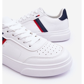 WJ1 Pánská klasická sportovní obuv bílá a námořnická Enrique bílý 2
