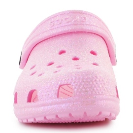 Crocs Classic Glitter Clog K Jr 206993-6S0 růžový 1