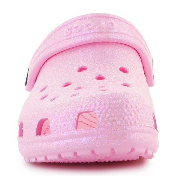 Crocs Classic Glitter Clog K Jr 206993-6S0 růžový 1