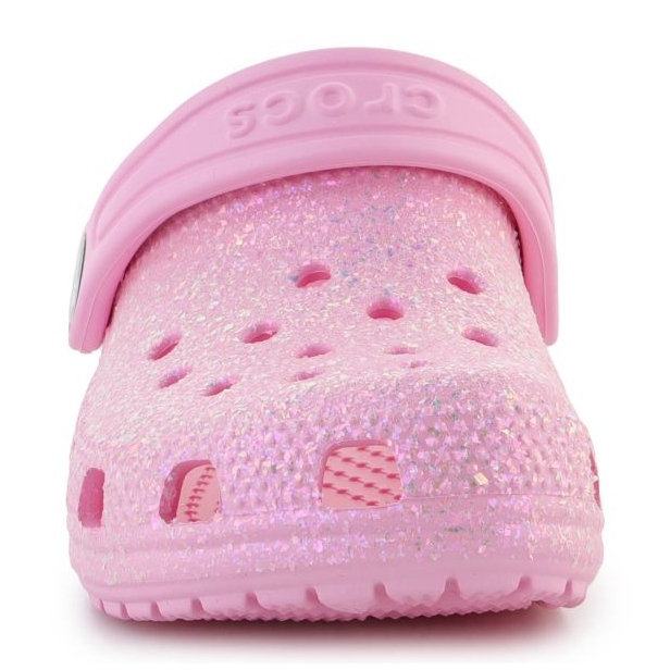 Crocs Classic Glitter Clog K Jr 206992-6S0 růžový 1