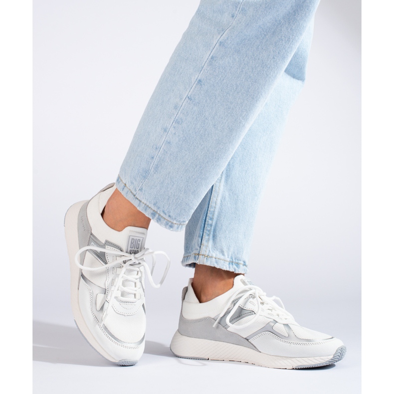 Dámské tenisky Big Star JJ274A196 bílý 2 Dámské tenisky Big Star JJ274A196 bílý 2