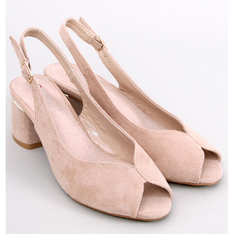 Seastar Sandály na podpatku Venus Khaki béžový 1