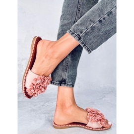 Květinové pantofle Prima Pink růžový 2 Květinové pantofle Prima Pink růžový 2