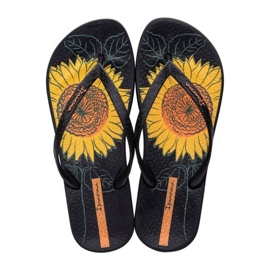 Žabky Ipanema Sunflower Anat. Temas Xii Fem W 83178 23923 černý 1