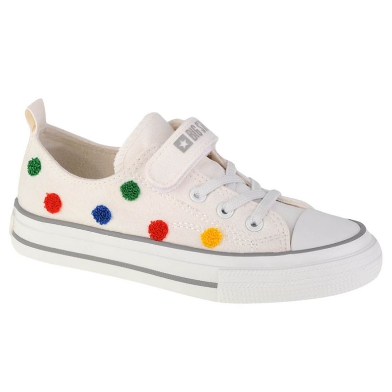 Dětské tenisky na suchý zip Big Star JJ374053 White bílý 2