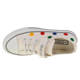 Dětské tenisky na suchý zip Big Star JJ374053 White bílý 5