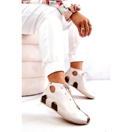 Maciejka 03426-25 Světlé kožené kozačky Světle béžové béžový 3 Maciejka 03426-25 Světlé kožené kozačky Světle béžové béžový 3