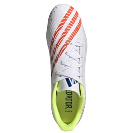 Kopačky Adidas Predator Edge.4 FxG M GW0989 bílý bílý 1