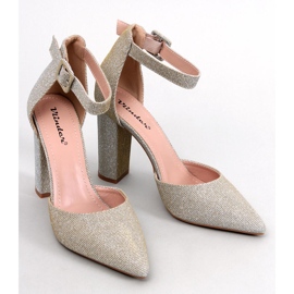 Midnight LT.GOLD duhové lodičky na podpatku zlatý 1