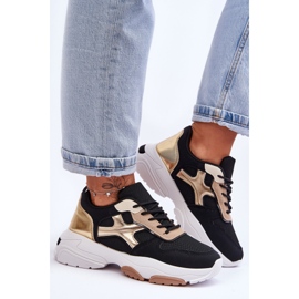 PS1 Dámské šněrovací tenisky černé Cortes černá 1