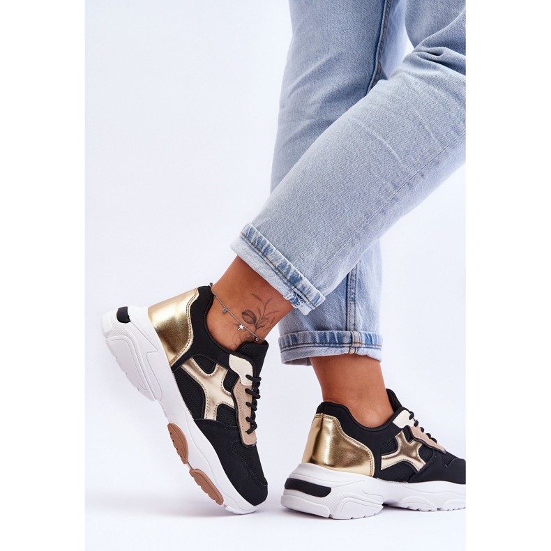 PS1 Dámské šněrovací tenisky černé Cortes černá 2