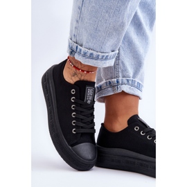 Dámské tenisky na platformě Big Star LL274A176 Black černá 2