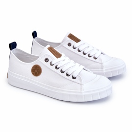 Pánské tenisky Big Star LL174019 Bílé bílý 1