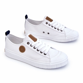 Pánské tenisky Big Star LL174019 Bílé bílý 5