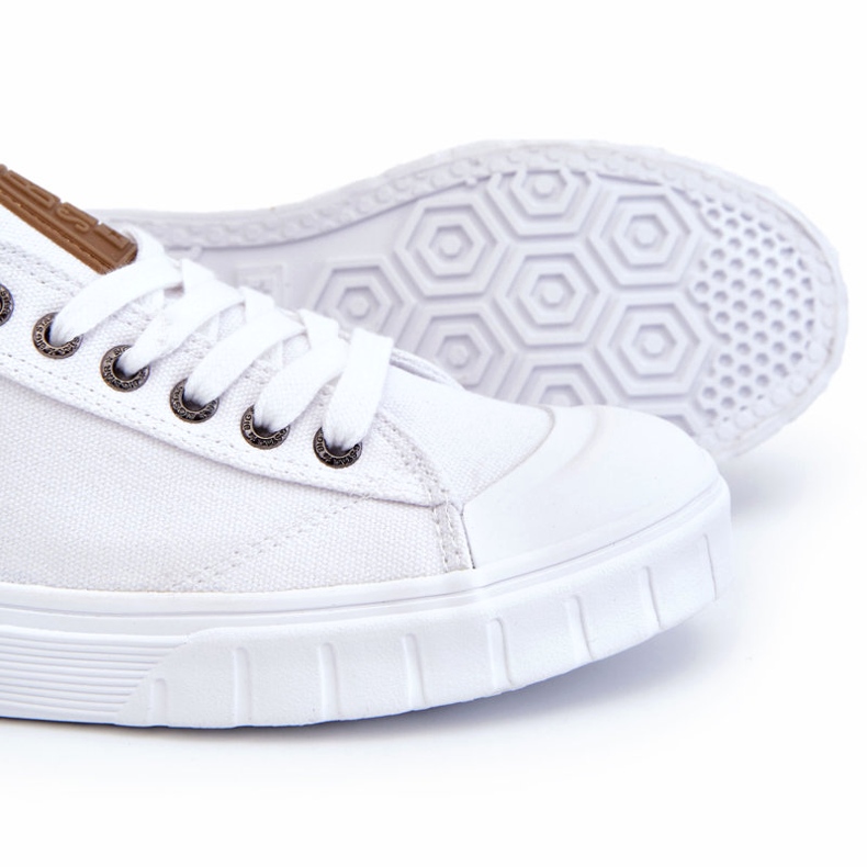 Pánské tenisky Big Star LL174019 Bílé bílý 2