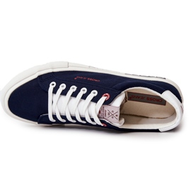 Cross Jeans Pánské křížové džíny JJ1R4028C Navy Blue Sneakers modrý 2