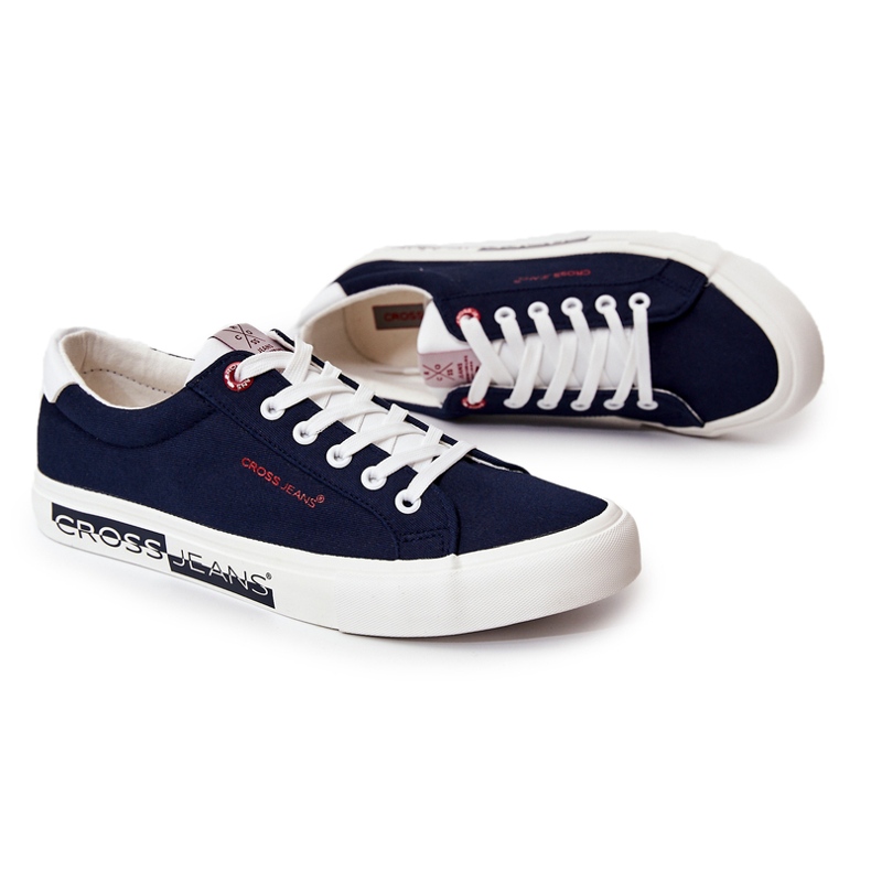 Cross Jeans Pánské křížové džíny JJ1R4028C Navy Blue Sneakers modrý 5