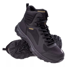 Elbrus Hixon Mid Wp C Trekové boty 92800442320 černé černý 3