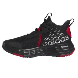 Basketbalové boty adidas OwnTheGame 2.0 Jr. IF2693 černá černá 1