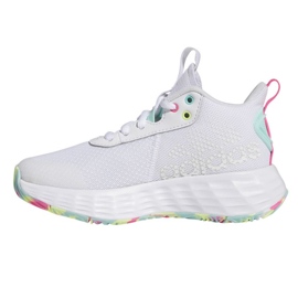 Basketbalové boty adidas OwnTheGame 2.0 Jr. IF2696 bílý bílý 1